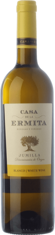 5,95 € Free Shipping | White wine Casa de la Ermita D.O. Jumilla Castilla la Mancha Spain Viognier Bottle 75 cl