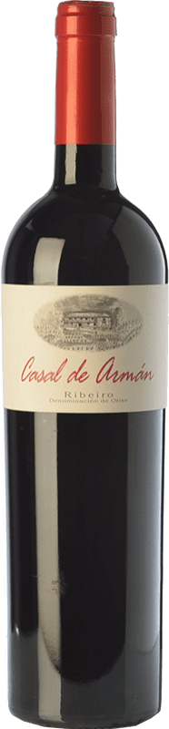 16,95 € | Red wine Casal de Armán Young D.O. Ribeiro Galicia Spain Sousón, Caíño Black, Brancellao Bottle 75 cl