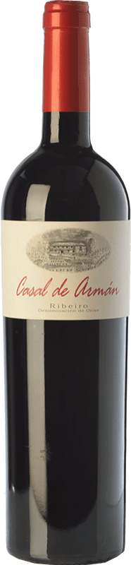18,95 € | Red Wine Casal de Armán Young D.O. Ribeiro Galicia Spain Sousón — Sousão, Brancellao, Caíño 75 cl
