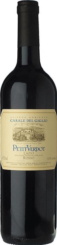 9,95 € Free Shipping | Red wine Casale del Giglio I.G.T. Lazio Lazio Italy Petit Verdot Bottle 75 cl