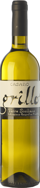 8,95 € | White wine Casano I.G.T. Terre Siciliane Sicily Italy Grillo Bottle 75 cl