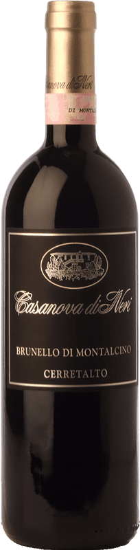 335,95 € | Red wine Casanova di Neri Cerretalto 2010 D.O.C.G. Brunello di Montalcino Tuscany Italy Sangiovese Bottle 75 cl