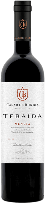红酒 Casar de Burbia Tebaida 岁 2012 D.O. Bierzo 卡斯蒂利亚莱昂 西班牙 Mencía 瓶子 75 cl
