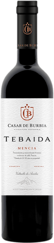 28,95 € | 赤ワイン Casar de Burbia Tebaida 高齢者 D.O. Bierzo カスティーリャ・イ・レオン スペイン Mencía 75 cl