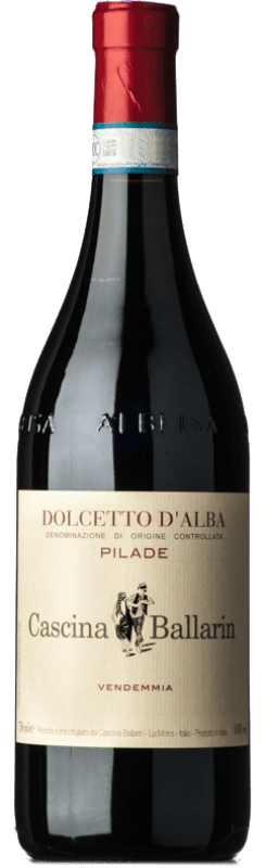 9,95 € | Red wine Cascina Ballarin Pilade D.O.C.G. Dolcetto d'Alba Piemonte Italy Dolcetto Bottle 75 cl