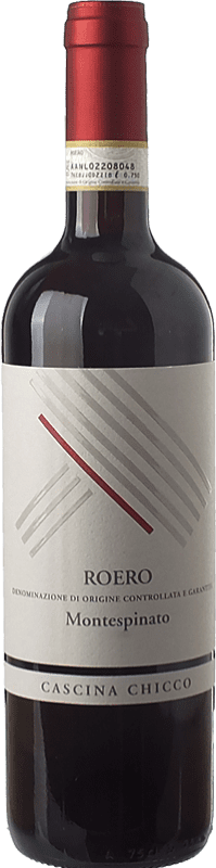 15,95 € | Красное вино Cascina Chicco Montespinato D.O.C.G. Roero Пьемонте Италия Nebbiolo 75 cl