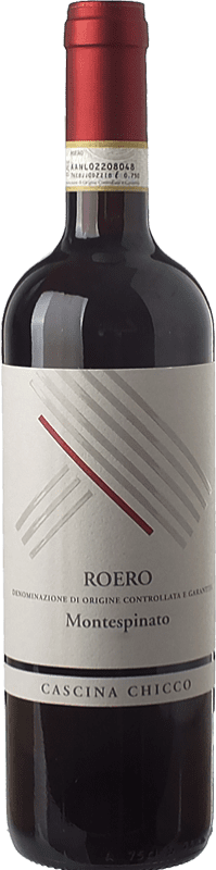 Бесплатная доставка | Красное вино Cascina Chicco Montespinato D.O.C.G. Roero Пьемонте Италия Nebbiolo — Неббиоло 75 cl