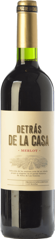 送料無料 | 赤ワイン Uvas Felices Detrás de la Casa Crianza — クリアンサ D.O. Yecla ムルシア地方 スペイン Merlot — メルロー 75 cl