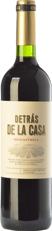 Spedizione Gratuita | Vino Rosso Uvas Felices Detrás de la Casa Crianza — Invecchiato in Botte D.O. Yecla Regione di Murcia Spagna Monastrell 75 cl