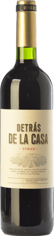 Free Shipping | Red Wine Uvas Felices Detrás de la Casa Crianza — Aged D.O. Yecla Region of Murcia Spain Syrah — Shiraz 75 cl