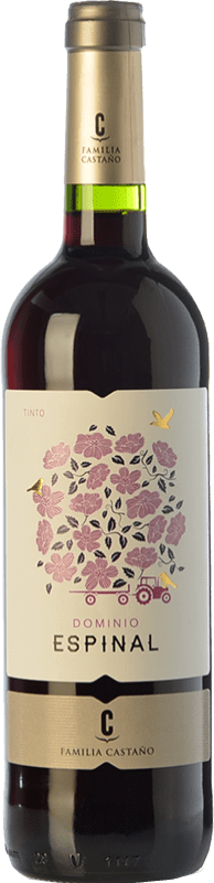 4,95 € Free Shipping | Red wine Castaño Dominio de Espinal Joven D.O. Yecla Region of Murcia Spain Syrah, Monastrell Bottle 75 cl