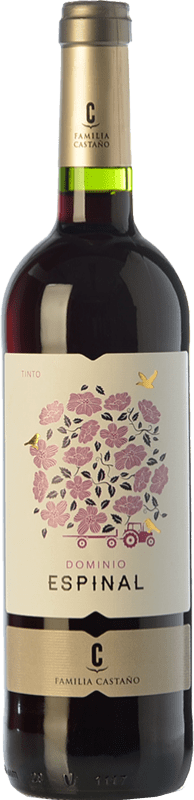 5,95 € | Red wine Castaño Dominio de Espinal Young D.O. Yecla Region of Murcia Spain Syrah, Monastrell Bottle 75 cl