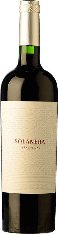 12,95 € Free Shipping | Red wine Castaño Solanera Joven D.O. Yecla Region of Murcia Spain Cabernet Sauvignon, Monastrell, Grenache Tintorera Bottle 75 cl