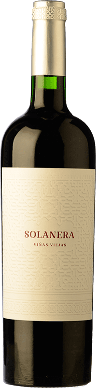 Бесплатная доставка | Красное вино Castaño Solanera Молодой D.O. Yecla Регион Мурсия Испания Cabernet Sauvignon, Monastrell, Grenache Tintorera 75 cl