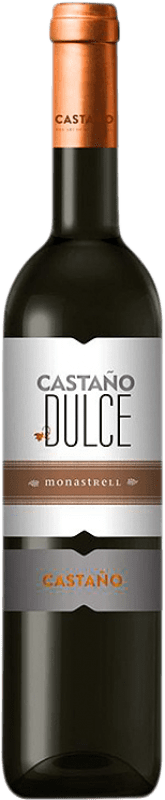 18,95 € Envío gratis | Vino dulce Castaño D.O. Yecla Región de Murcia España Monastrell Media Botella 50 cl