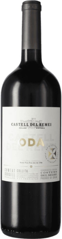 16,95 € | Red wine Castell del Remei Oda Crianza D.O. Costers del Segre Catalonia Spain Tempranillo, Merlot, Syrah, Cabernet Sauvignon Magnum Bottle 1,5 L