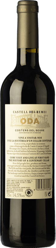 14,95 € | Red wine Castell del Remei Oda Crianza D.O. Costers del Segre Catalonia Spain Tempranillo, Merlot, Syrah, Cabernet Sauvignon Magnum Bottle 1,5 L
