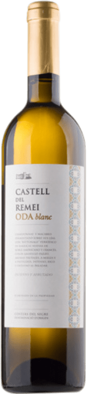 19,95 € Бесплатная доставка | Белое вино Castell del Remei Oda Blanc старения D.O. Costers del Segre