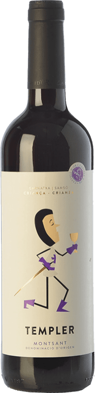 9,95 € Envio grátis | Vinho tinto Castell d'Or Templer Criança Crianza D.O. Montsant