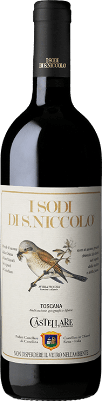 99,95 € | Red Wine Domini Castellare di Castellina I Sodi di S. Niccolò I.G.T. Toscana Tuscany Italy Malvasia, Sangiovese 75 cl