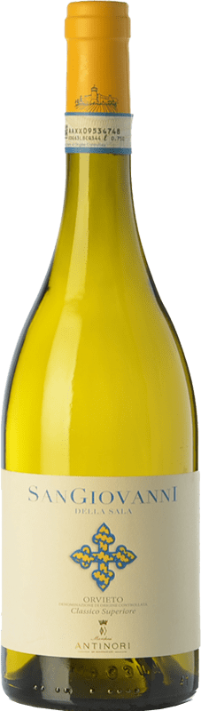 23,95 € | Vino blanco Castello della Sala San Giovanni D.O.C. Orvieto Umbria Italia Viognier, Pinot Blanco, Procanico, Grechetto 75 cl