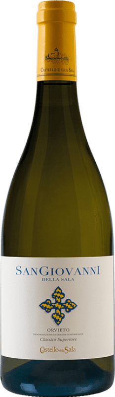 送料無料 | 白ワイン Castello della Sala San Giovanni D.O.C. Orvieto ウンブリア イタリア Viognier — ヴィオニエ, Pinot Blanc — ピノ・ブラン, Procanico — プロカニコ, Grechetto — グレケット 75 cl
