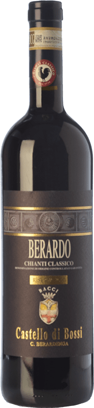 39,95 € Free Shipping | Red Wine Castello di Bossi Berardo Classic Reserve — Aged D.O.C.G. Chianti
