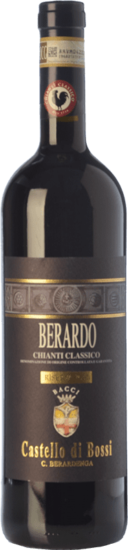 49,95 € | Red wine Castello di Bossi Berardo Riserva Reserva D.O.C.G. Chianti Classico Tuscany Italy Sangiovese Bottle 75 cl
