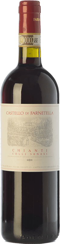 10,95 € 免费送货 | 红酒 Castello di Farnetella Colli Senesi D.O.C.G. Chianti