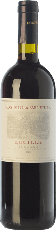8,95 € | Red wine Castello di Farnetella Lucilla I.G.T. Toscana Tuscany Italy Merlot, Cabernet Sauvignon, Sangiovese Bottle 75 cl