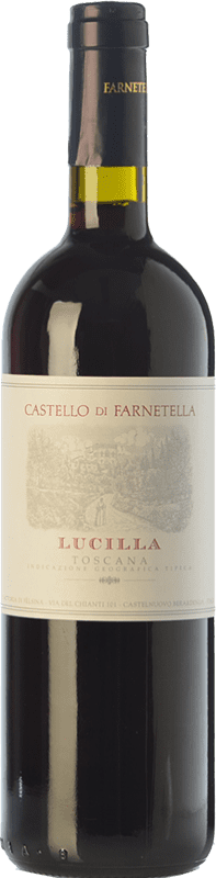 9,95 € Free Shipping | Red wine Castello di Farnetella Lucilla I.G.T. Toscana