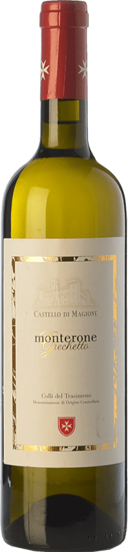 Бесплатная доставка | Белое вино Castello di Magione Monterone D.O.C. Colli del Trasimeno Umbria Италия Grechetto — Грекетто 75 cl