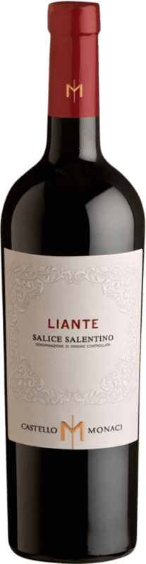 送料無料 | 赤ワイン Castello Monaci Liante D.O.C. Salice Salentino プーリア イタリア Malvasia Black, Negroamaro 75 cl