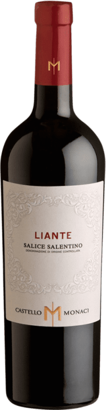 9,95 € | Rotwein Castello Monaci Liante D.O.C. Salice Salentino Apulien Italien Malvasia, Negroamaro 75 cl