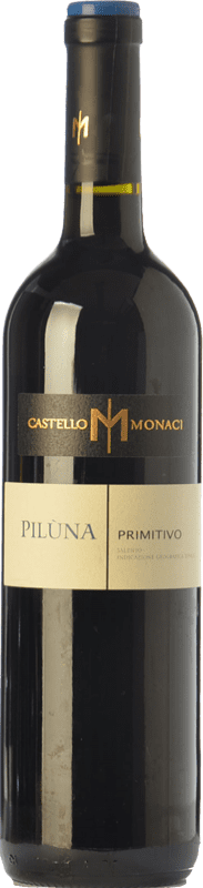 免费送货 | 红酒 Castello Monaci Piluna I.G.T. Salento 坎帕尼亚 意大利 Primitivo 75 cl