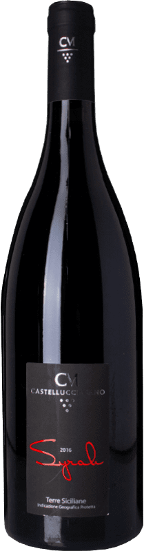 13,95 € Envio grátis | Vinho tinto Castellucci Miano I.G.T. Terre Siciliane Biológico