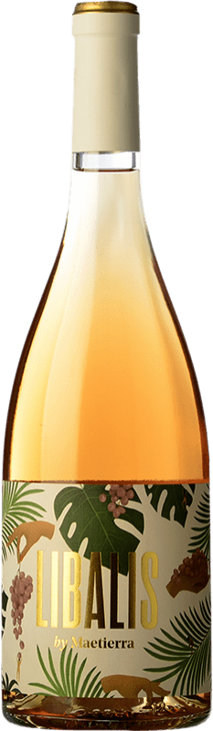 7,95 € | Rosé wine Castillo de Maetierra Libalis Rosé Young I.G.P. Vino de la Tierra Valles de Sadacia The Rioja Spain Syrah, Muscatel Small Grain Bottle 75 cl