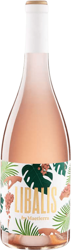 Envío gratis | Vino rosado Castillo de Maetierra Libalis Rosé Joven I.G.P. Vino de la Tierra Valles de Sadacia La Rioja España Syrah, Moscatel Grano Menudo 75 cl