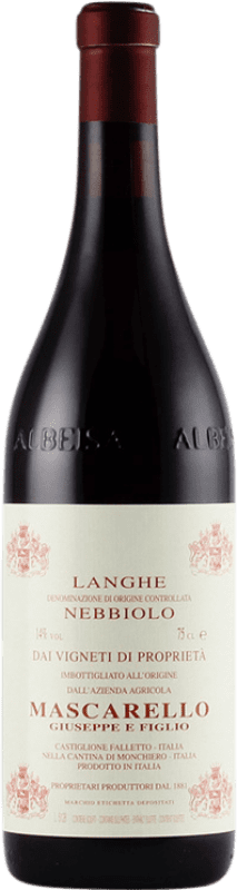 Бесплатная доставка | Красное вино Giuseppe Mascarello D.O.C. Langhe Пьемонте Италия Nebbiolo — Неббиоло 75 cl