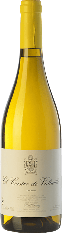 19,95 € | Vino Bianco Castro Ventosa El Castro de Valtuille Crianza — Invecchiato in Botte D.O. Bierzo Castilla y León Spagna Godello 75 cl