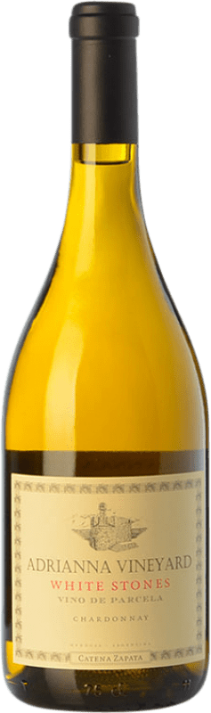 Бесплатная доставка | Белое вино Catena Zapata Adrianna White Stones Single Vineyard — Один виноградник Crianza — Крианса I.G. Mendoza Мендоса Аргентина Chardonnay — Шардоне 75 cl