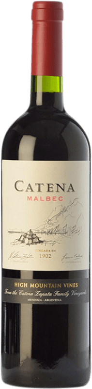 17,95 € Free Shipping | Red wine Catena Zapata Crianza I.G. Mendoza Mendoza Argentina Malbec Bottle 75 cl