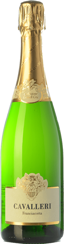 Бесплатная доставка | Белое игристое Cavalleri Collezione Grandi Cru D.O.C.G. Franciacorta Ломбардии Италия Chardonnay 75 cl