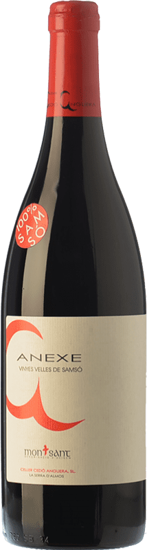 10,95 € | Red wine Cedó Anguera Anexe Vinyes Velles Carinyena Joven D.O. Montsant Catalonia Spain Carignan Bottle 75 cl