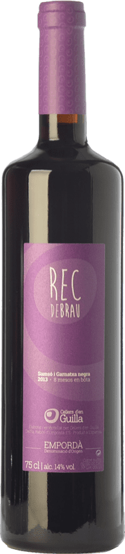 6,95 € Free Shipping | Red wine Guilla Rec de Brau Young D.O. Empordà