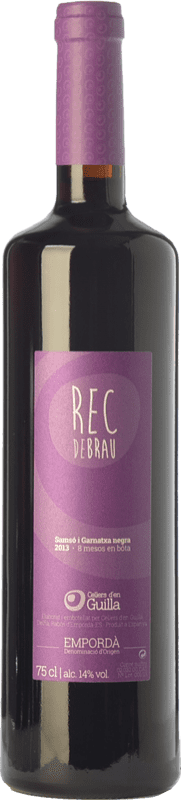 6,95 € Envoi gratuit | Vin rouge Guilla Rec de Brau Jeune D.O. Empordà