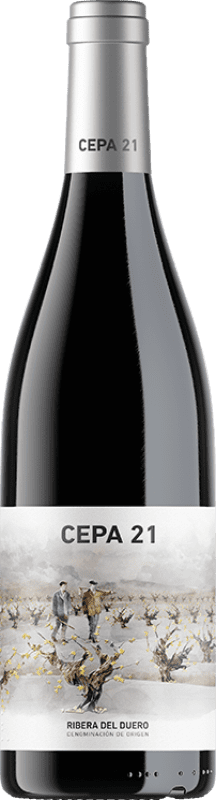 19,95 € | Red wine Cepa 21 Aged D.O. Ribera del Duero Castilla y León Spain Tempranillo Bottle 75 cl