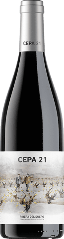 19,95 € | Красное вино Cepa 21 старения D.O. Ribera del Duero Кастилия-Леон Испания Tempranillo 75 cl