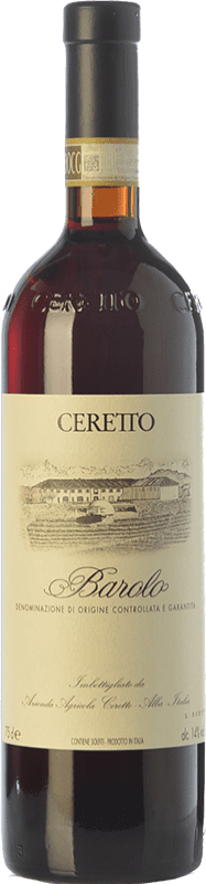 77,95 € Free Shipping | Red wine Ceretto D.O.C.G. Barolo Piemonte Italy Nebbiolo Bottle 75 cl