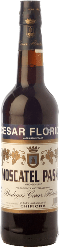 19,95 € | Vino dulce César Florido Moscatel de Pasas I.G.P. Vino de la Tierra de Cádiz Andalucía España Moscatel de Alejandría 75 cl